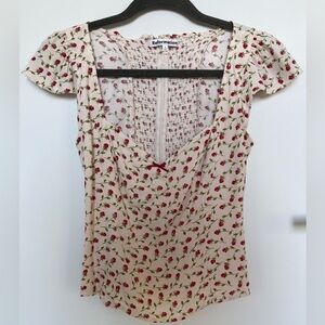 Reformation floral top